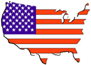 US Map & Flag